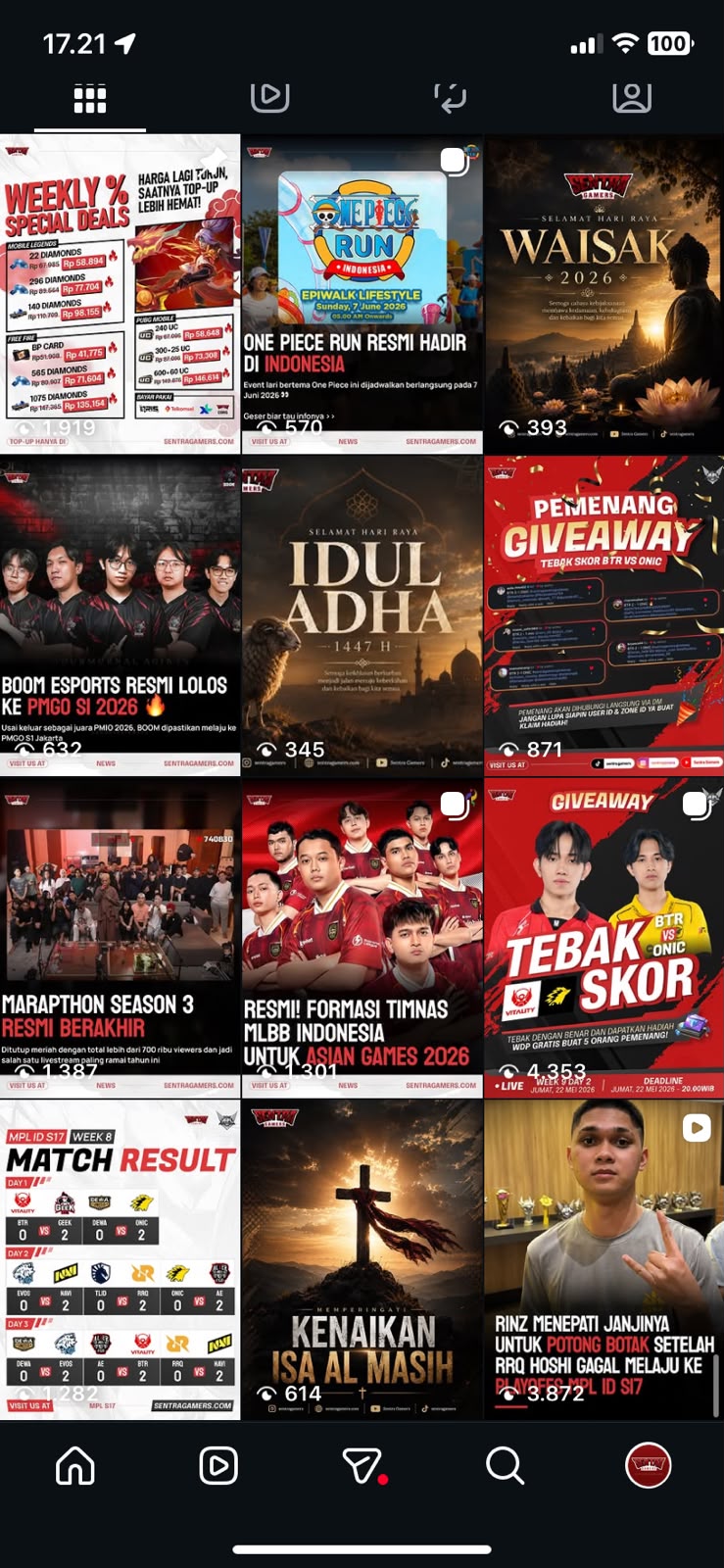 IG Content Feed - Campaign Series
